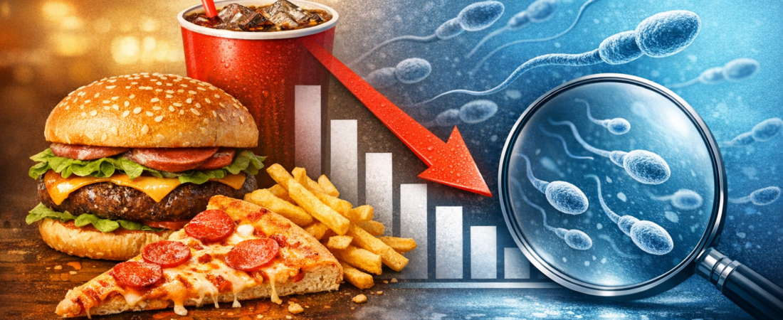 Junk Food and Male Infertility: What the Latest US Research Reveals