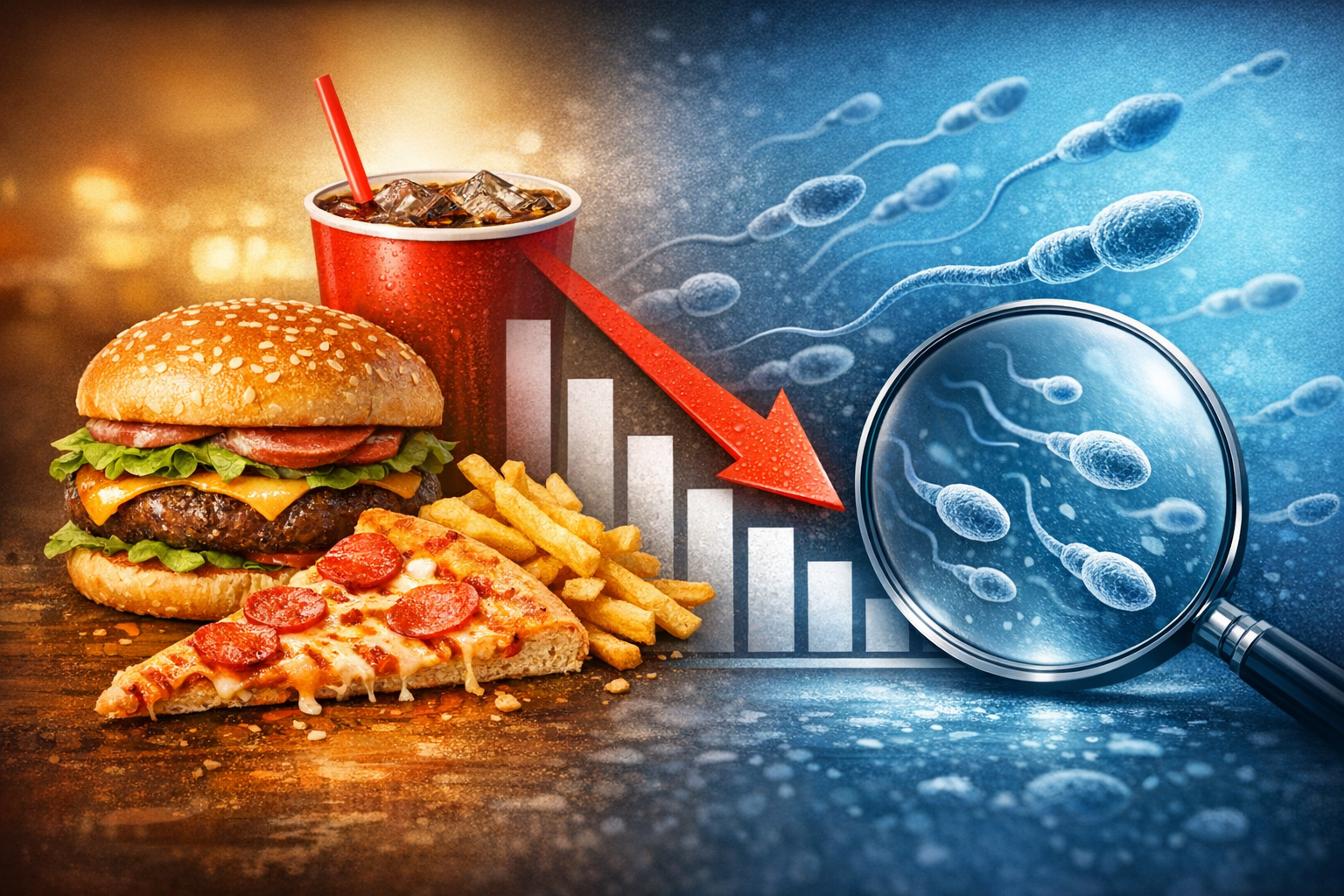 Junk Food and Male Infertility: What the Latest US Research Reveals