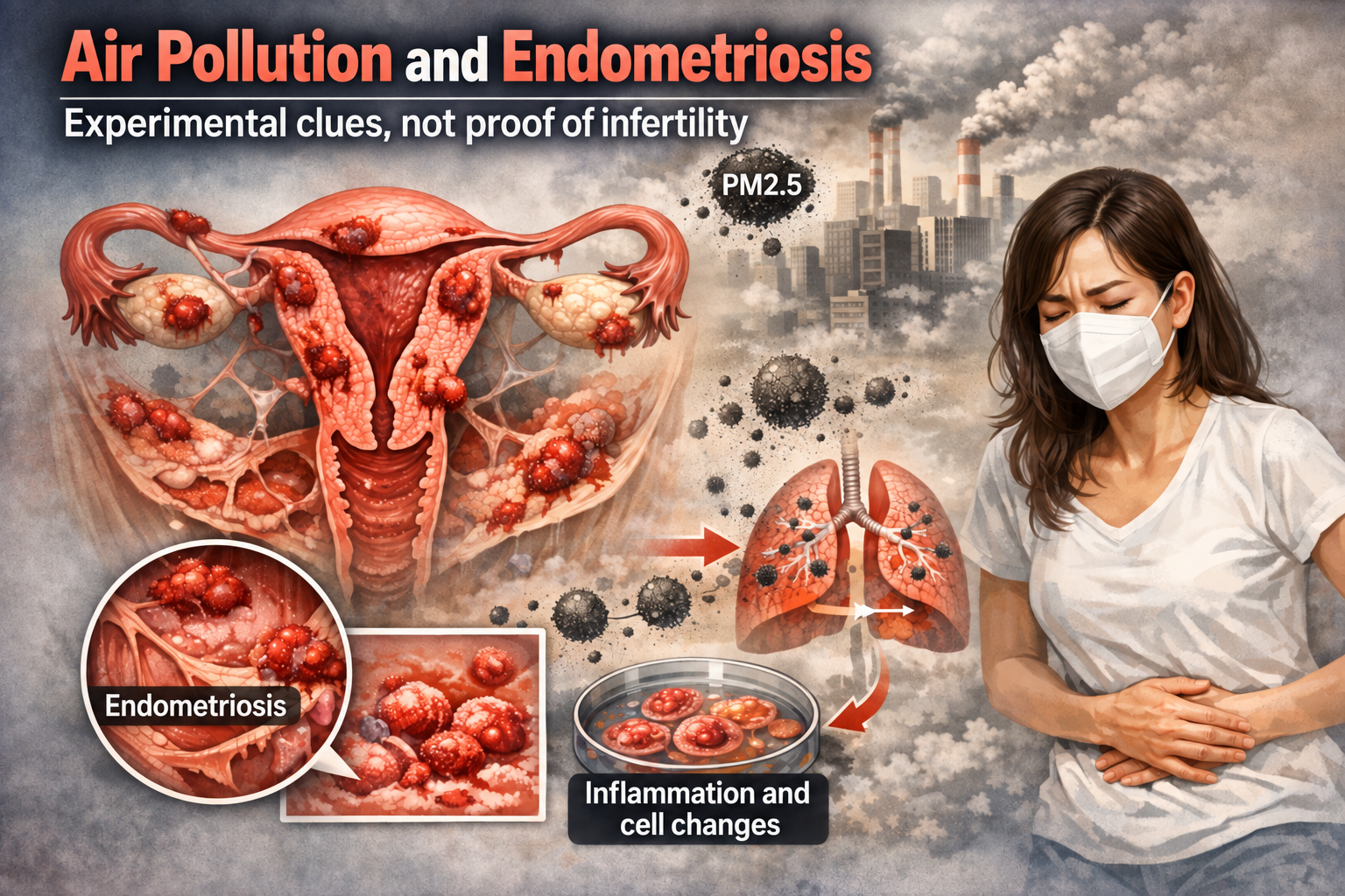 Air Pollution and Endometriosis: Is Fine Dust an Invisible Accomplice?