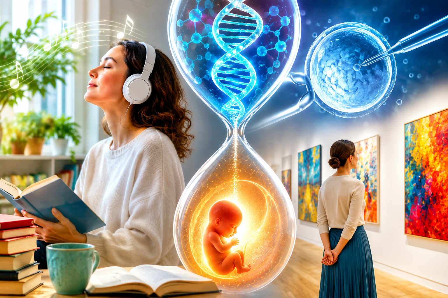 “The Cultural Prescription”: How Arts and Literature Can Slow Biological Aging and Improve Fertility