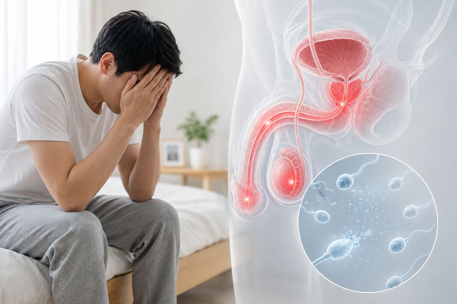 Ignoring a Stinging Sensation When Urinating… Could Cost You Your Chance to Be a Father
