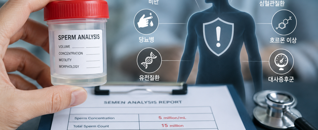 “The Sperm Count Warning”: Why Oligozoospermia is a Biomarker for Overall Male Health
