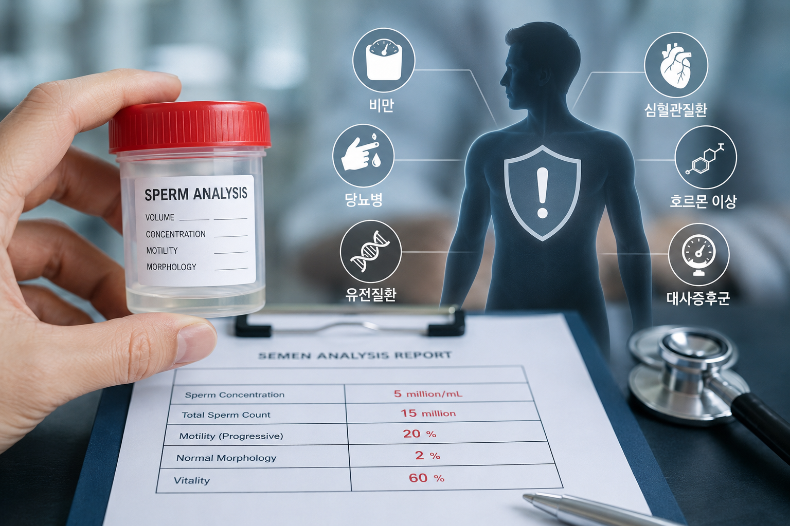 “The Sperm Count Warning”: Why Oligozoospermia is a Biomarker for Overall Male Health