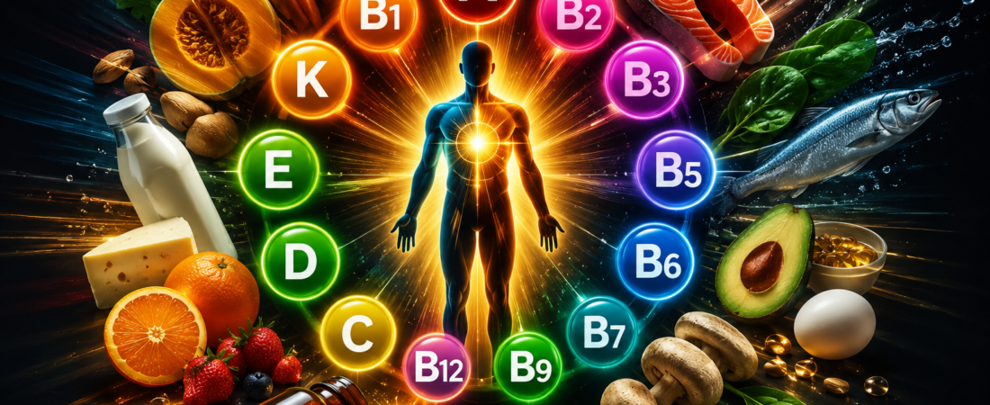 Everything About Vitamins: From A to K at a Glance