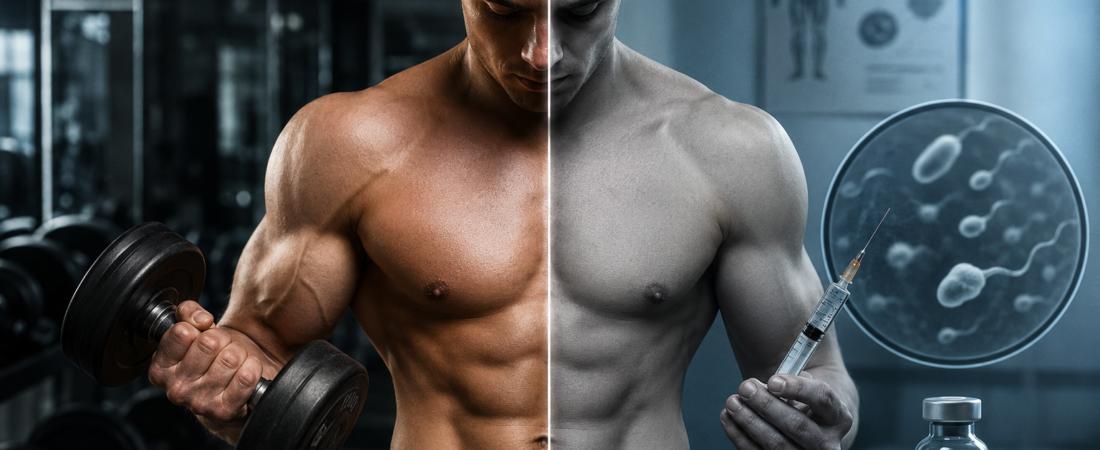 Gaining Muscle, Losing Sperm