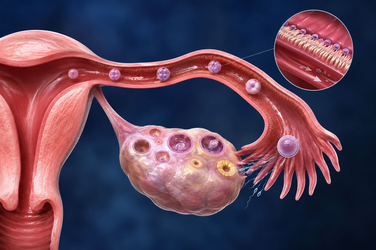 The Fallopian Tube Is Not Just a Simple Duct… It Is Where the First Encounter of Life Begins