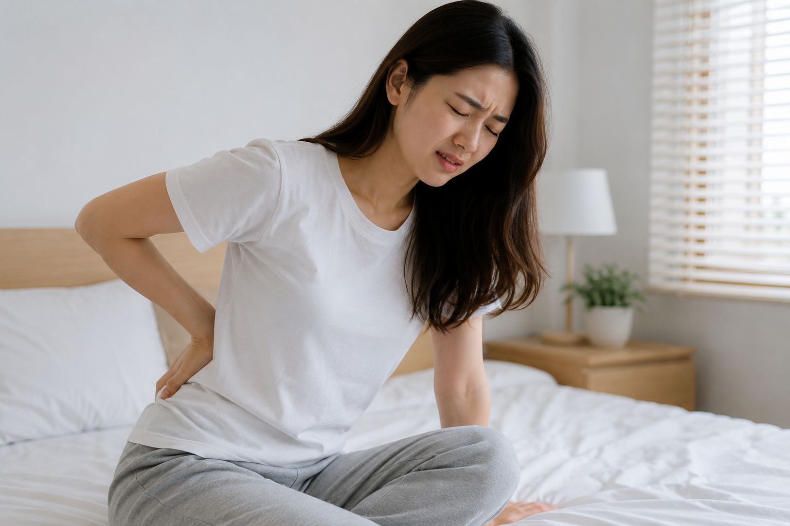“My Lower Back Feels Like It’s About to Snap”… Ignoring Menstrual Pain Can Lead to Infertility