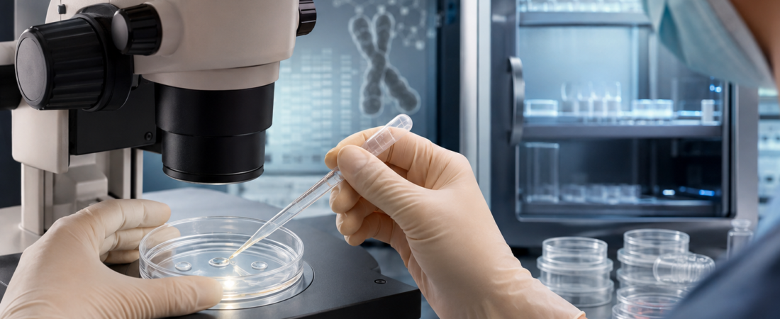 “Checking Chromosomes Without Touching Embryos?… Hidden Information in a ‘Single Drop of Culture Medium'”