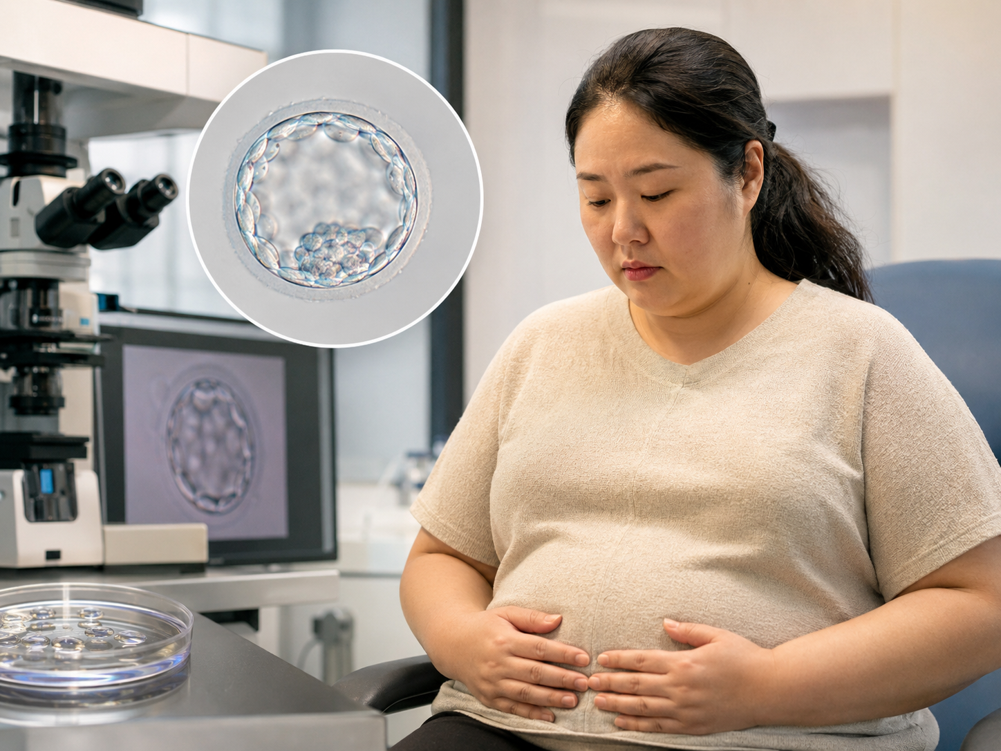 “Even Chromosomally Normal Embryos Could Not Escape the Impact of Obesity… Early Pregnancy Loss Risk Up 19%”