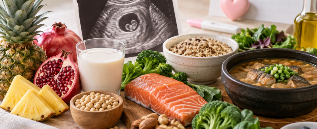 “Will Eating Pineapple or Loach Soup After Transfer Help Implantation?”… What Science Reveals About ‘Implantation Foods’