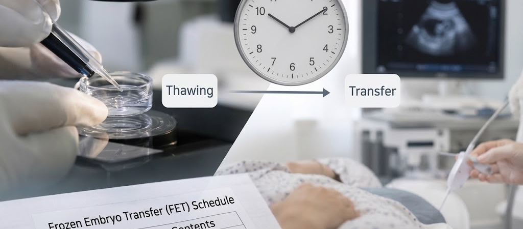 “Is It Okay to Thaw an Embryo in the Morning and Transfer in the Afternoon?”… What 6,034 Cases Revealed