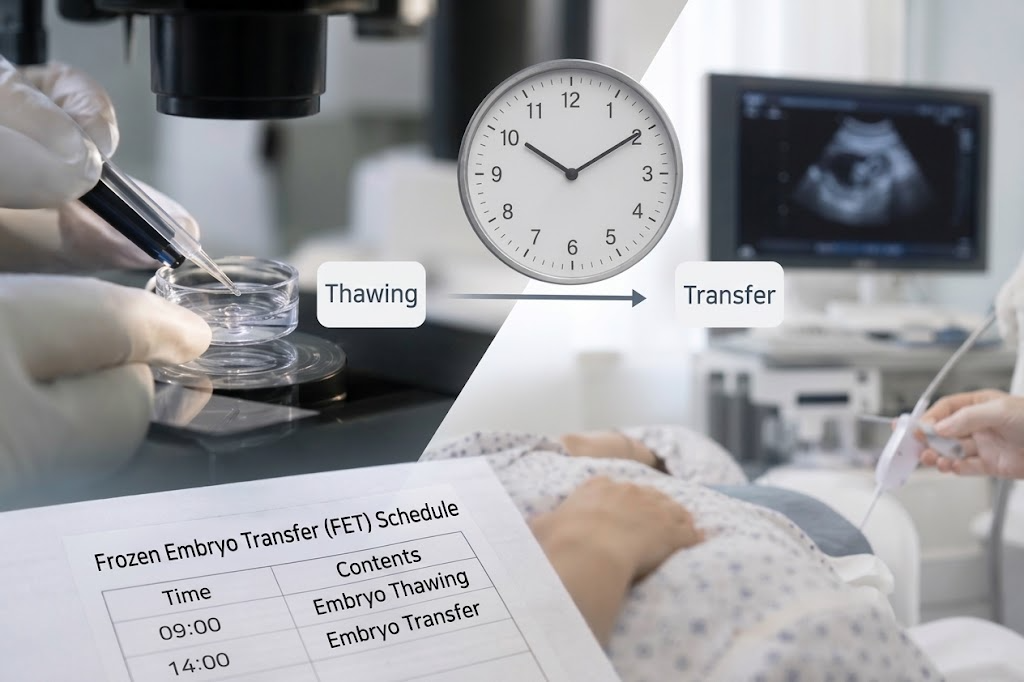“Is It Okay to Thaw an Embryo in the Morning and Transfer in the Afternoon?”… What 6,034 Cases Revealed