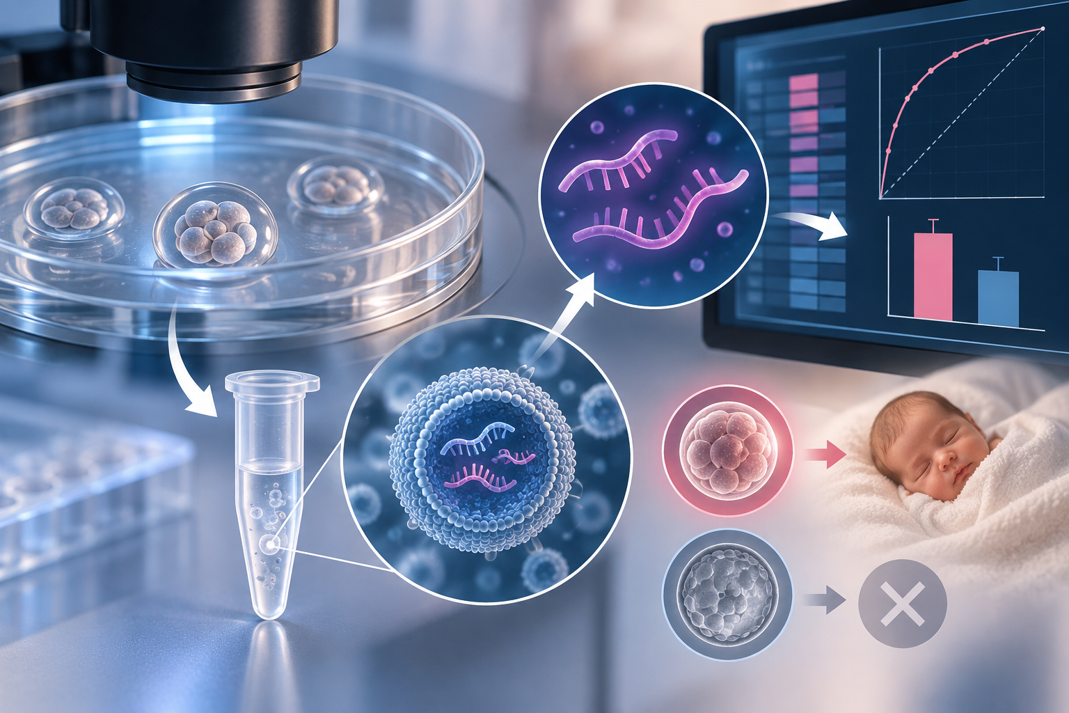 “Finding ‘Viable Embryos’ Without Touching Them with a Needle?”… The Clues Left in a Single Drop of Culture Medium