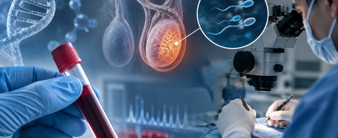“If I Have Azoospermia, Will Surgery Retrieve Sperm?… Can a Blood Test Tell in Advance?”