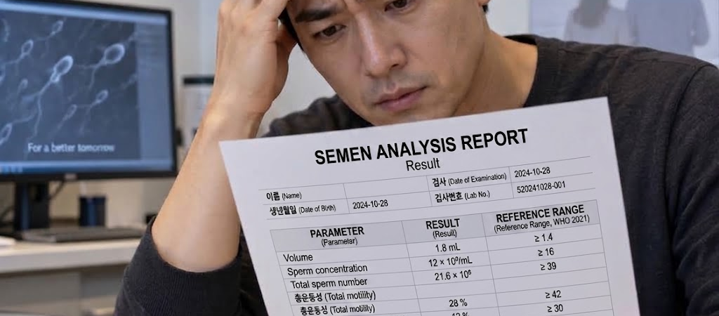 “50 Points Last Time, but 12 Points This Time?”… Why Semen Analysis Report Cards Fluctuate