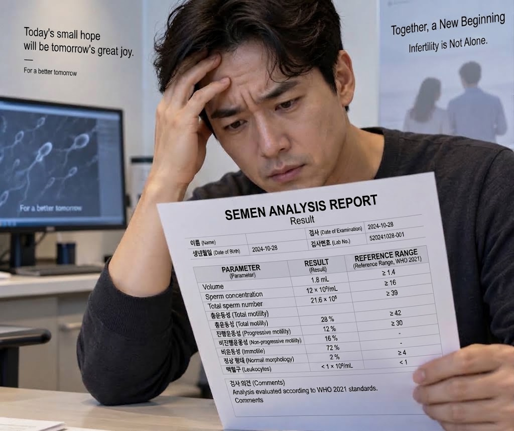 “50 Points Last Time, but 12 Points This Time?”… Why Semen Analysis Report Cards Fluctuate