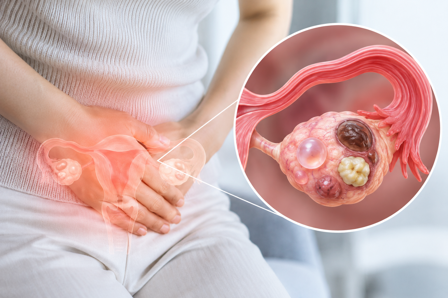 “They Found Something on My Ovary”… From Simple Water Cysts to Chocolate Cysts, Teratomas, and Cancer: A Complete Guide to Ovarian Lesions