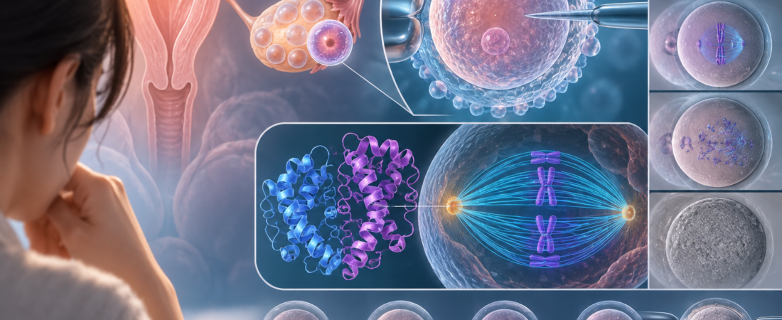“The Follicles Grew Well, So Why Are There No Mature Eggs?”… The Answer Lay in the Egg’s Division Machinery
