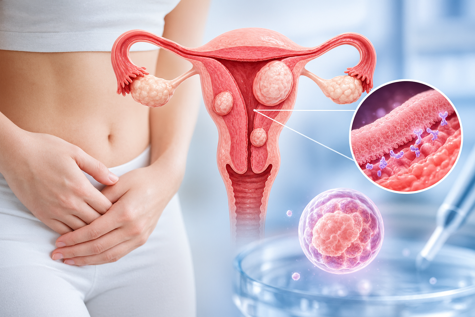 Uterine Fibroids and Implantation: LIF Signaling Rose After Myomectomy