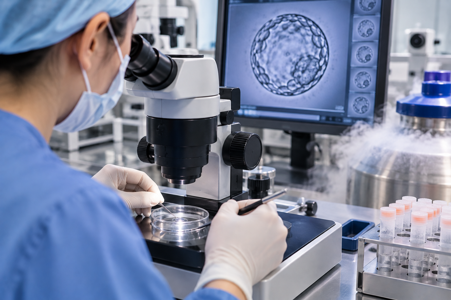 Does the Embryologist Change IVF Success? What 6,904 Frozen Transfers Reveal