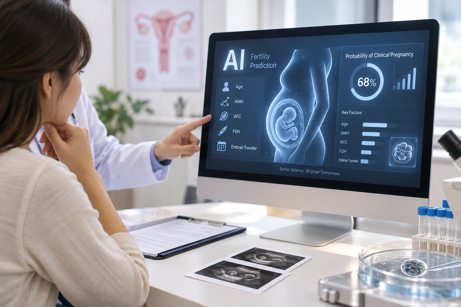 AI Prediction of IVF Pregnancy: What Did 6,076 Women Reveal?