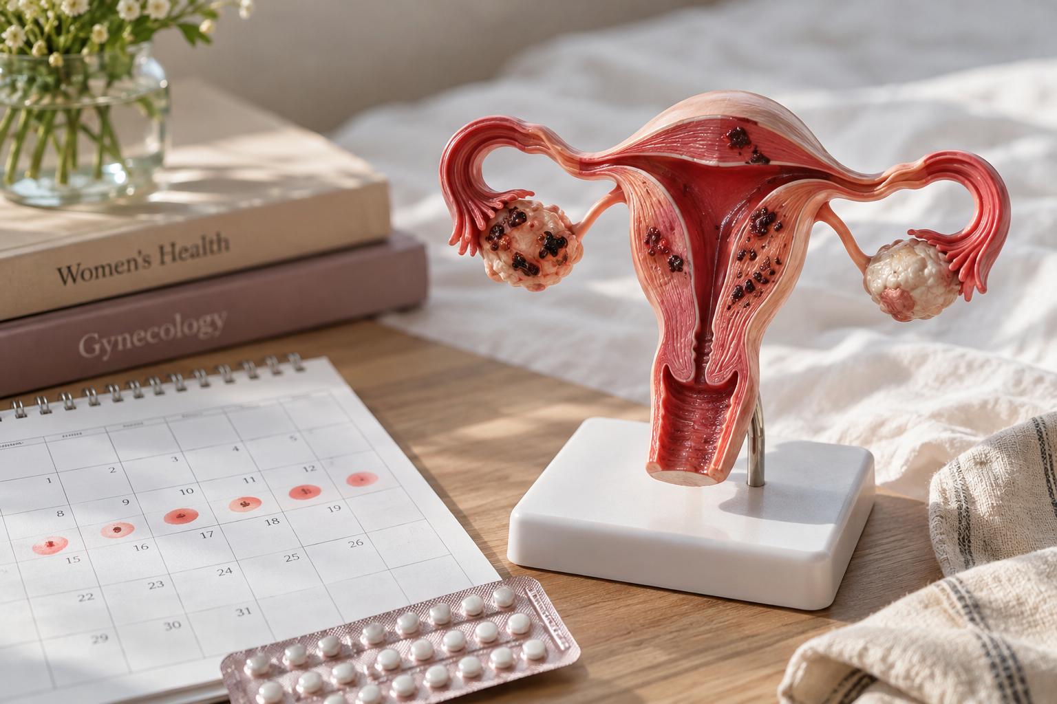 Endometriosis and Adenomyosis: Longer Periods, but Not Necessarily More Pain