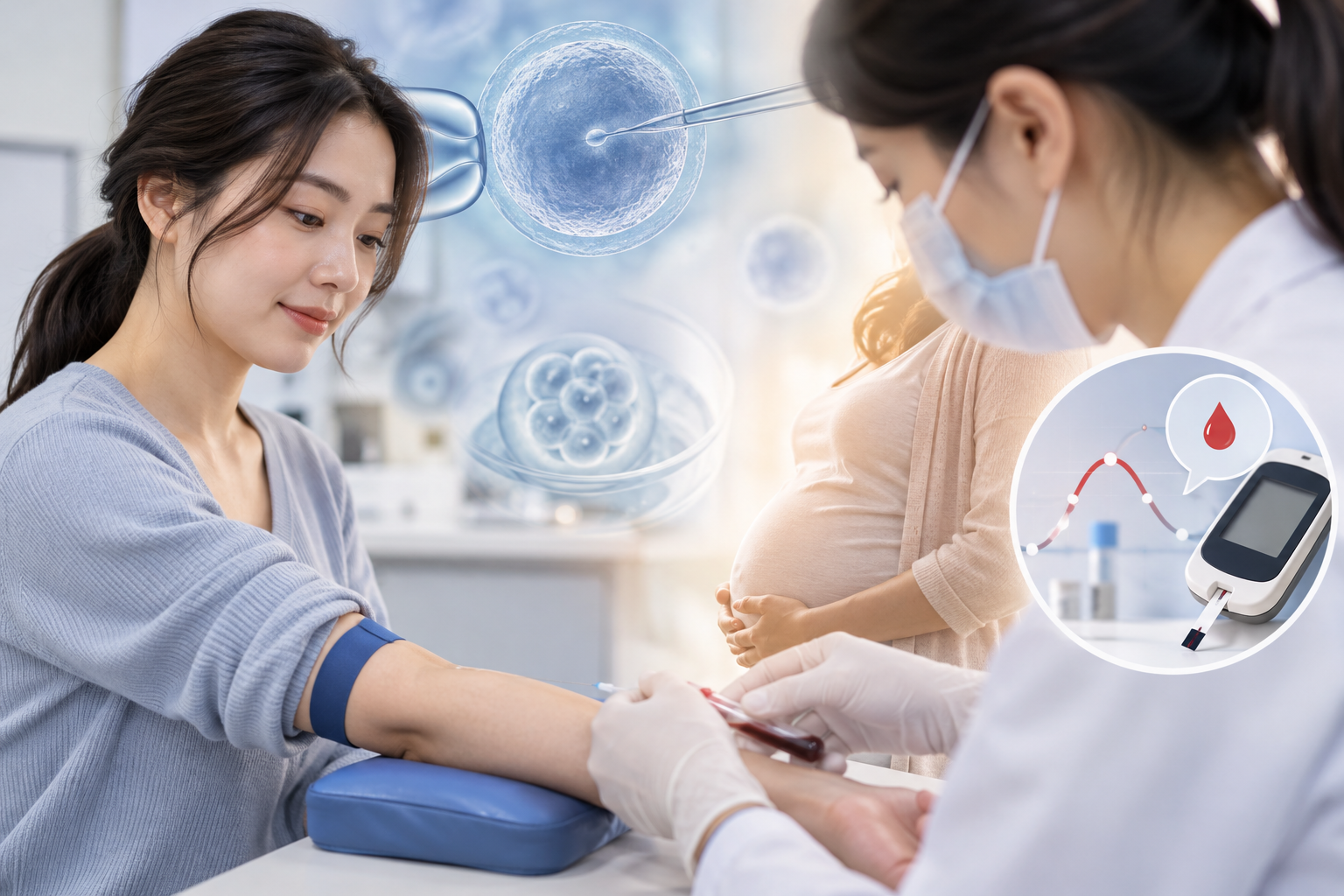 PCOS Before IVF: Could a One-Hour Glucose Test Reveal Gestational Diabetes Risk Earlier?