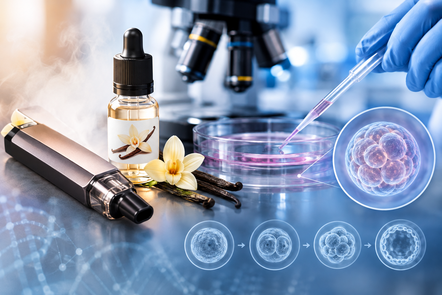 Vaping, Vanillin and Early Development: What a Stem-Cell Study Can—and Cannot—Tell Us